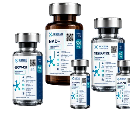 Viales de péptidos Biotech Compounds para Panamá